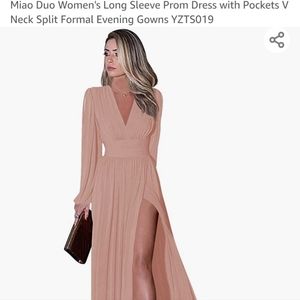 Dusty Rose womans formal dress